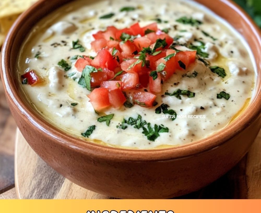 Easy White Queso Dip