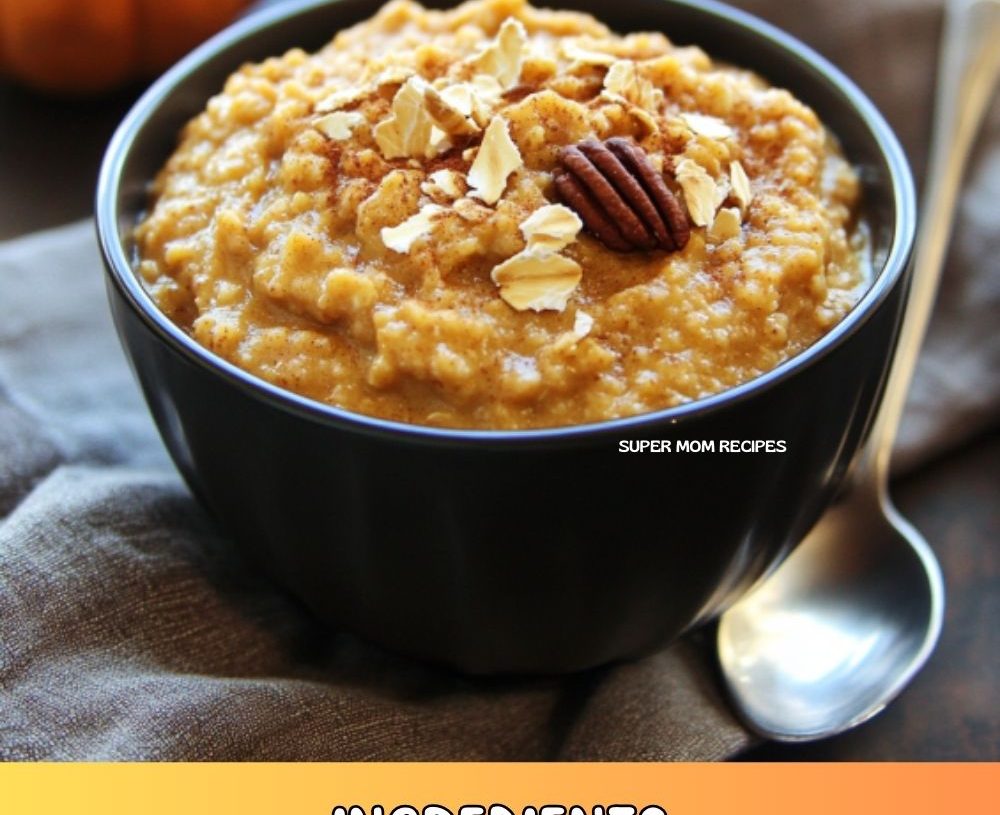 Pumpkin Oatmeal (Pumpkin Spice)