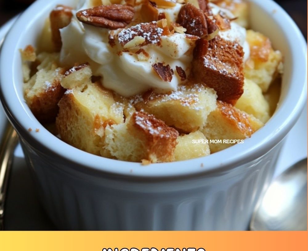 Amaretto Bread Pudding