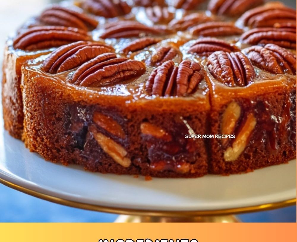 Upside-Down Georgia Pecan Cake