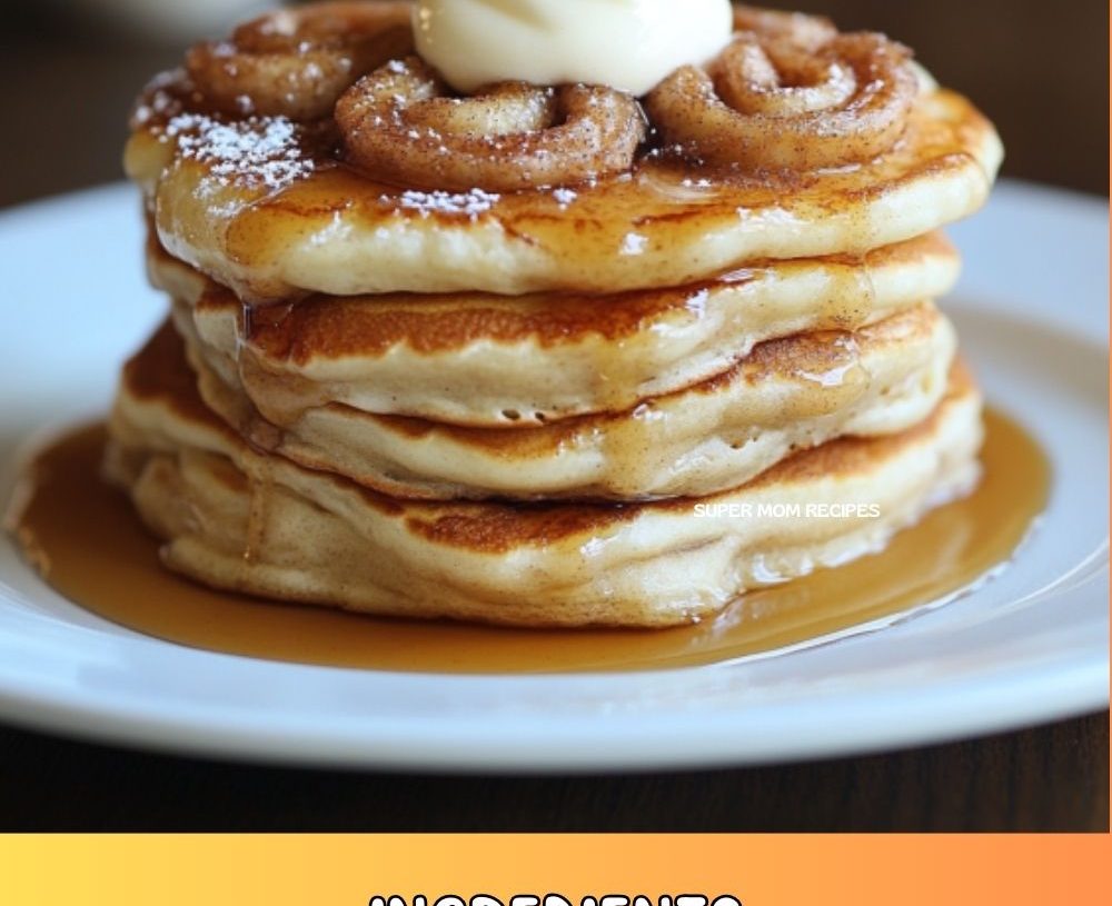 Cinnamon Roll Pancakes