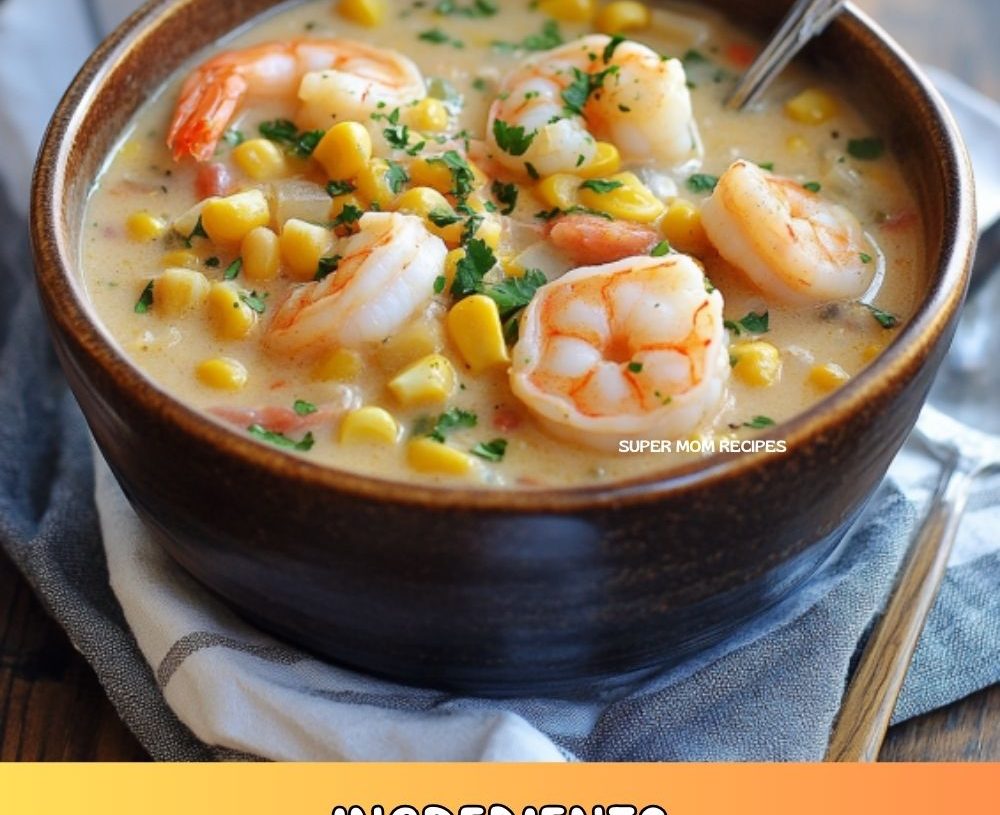 Slow Cooker Shrimp and Corn Chowde