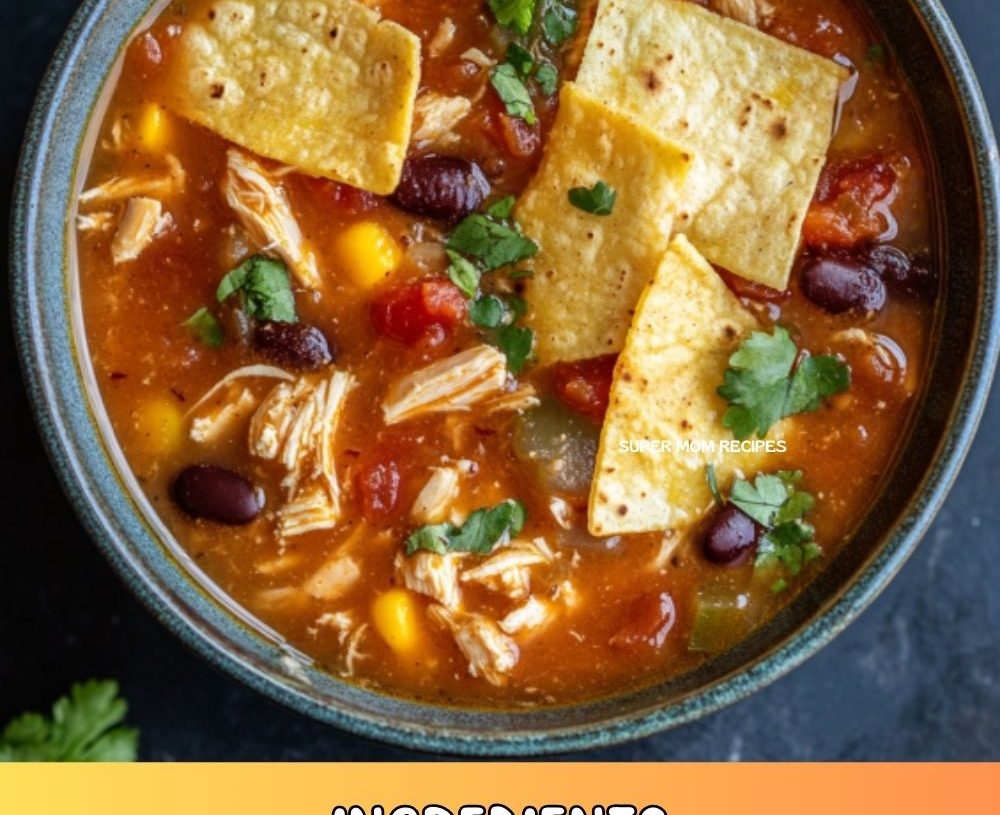 Crock Pot Chicken Tortilla Soup