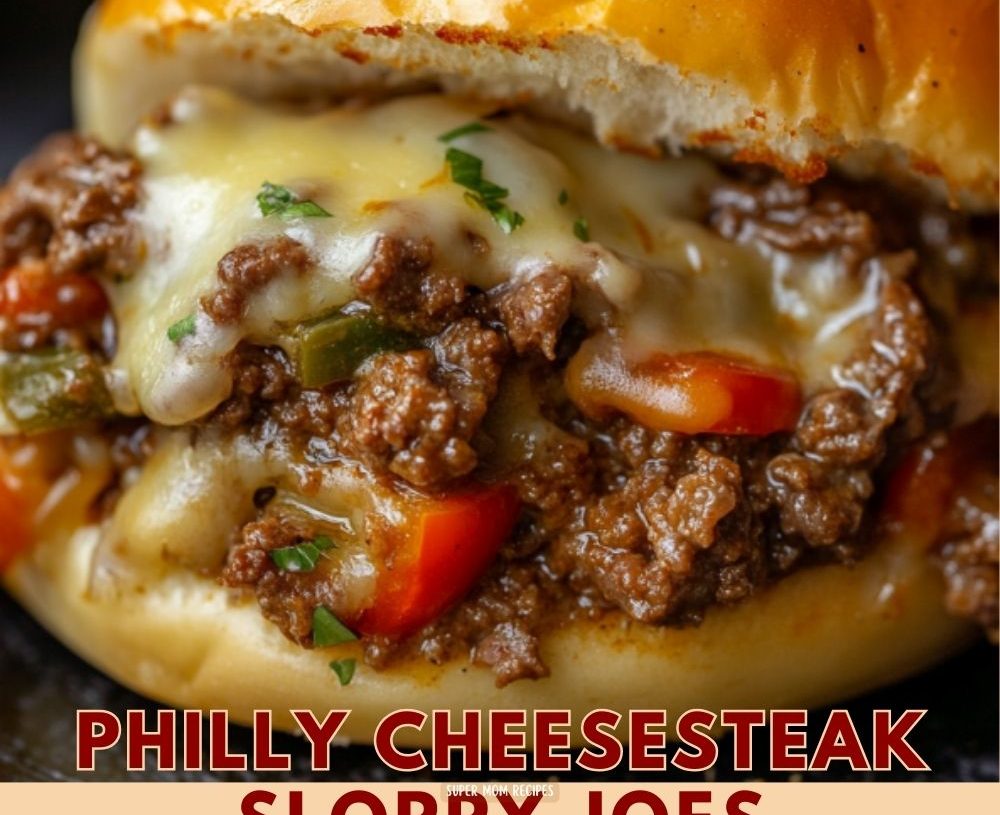 Philly Cheesesteak Sloppy Joes