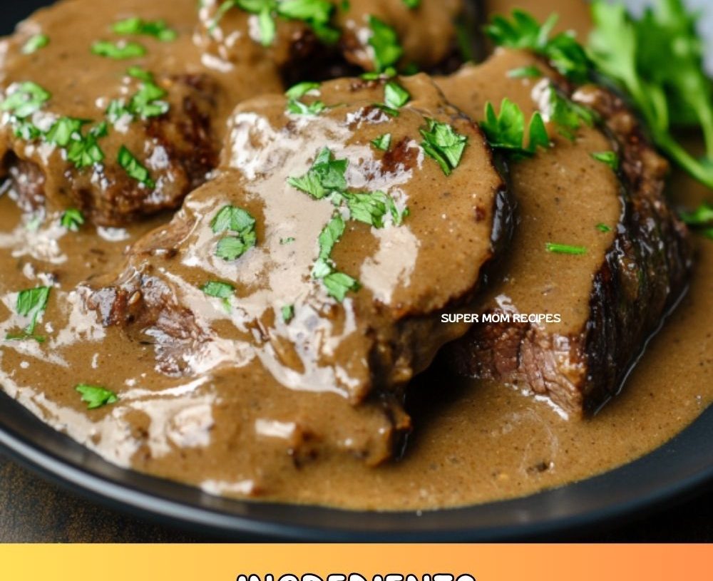 Crockpot Cube Steak with Gravy