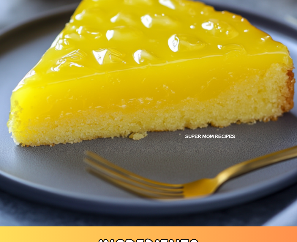 Easy Lemon Jello Cake