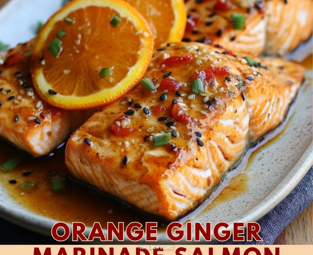 Orange Ginger Marinade Salmon