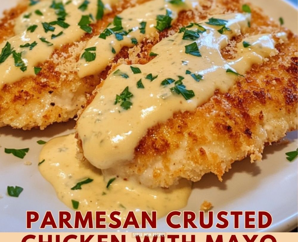 Parmesan Crusted Chicken with Mayo