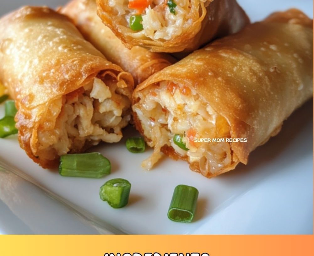 Crab Rangoon Egg Rolls