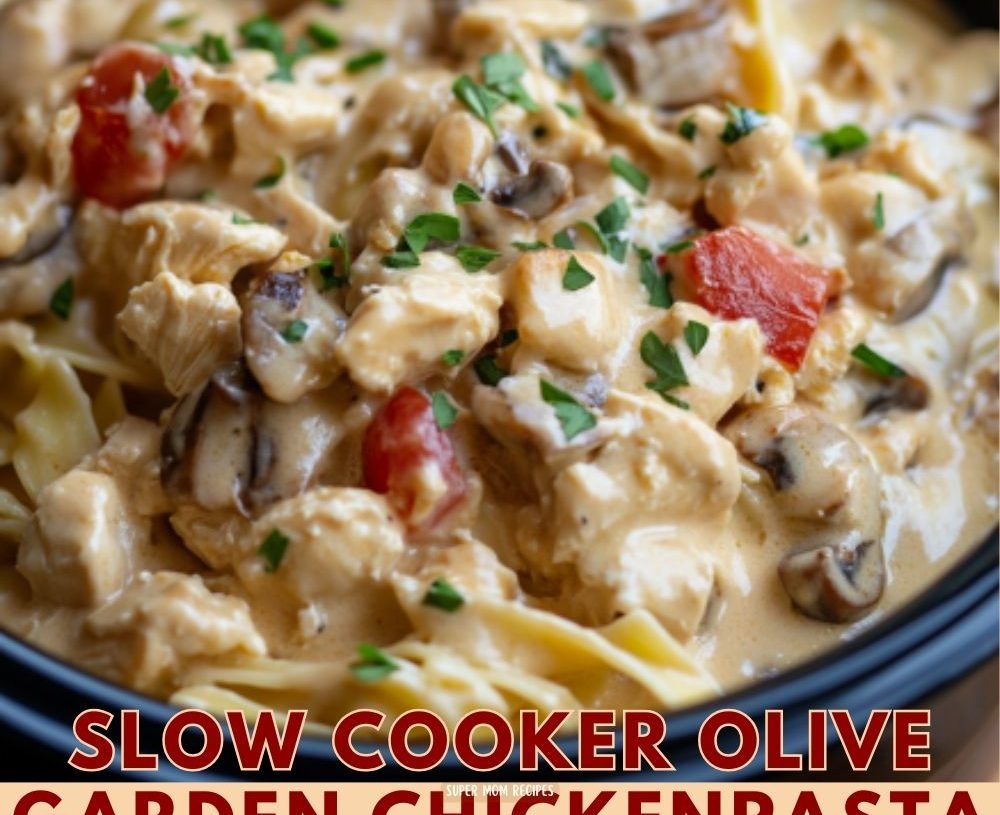 Slow Cooker Olive Garden Chicken Pasta