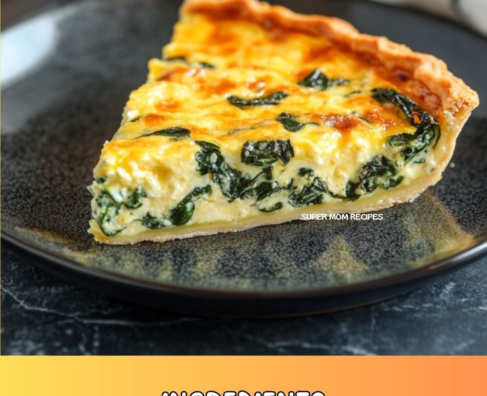 Crustless Spinach Quiche