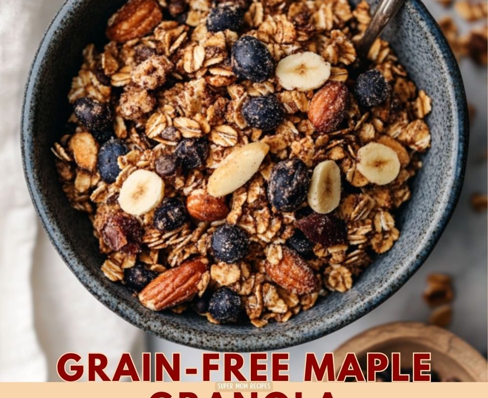 Grain-Free Maple Granola