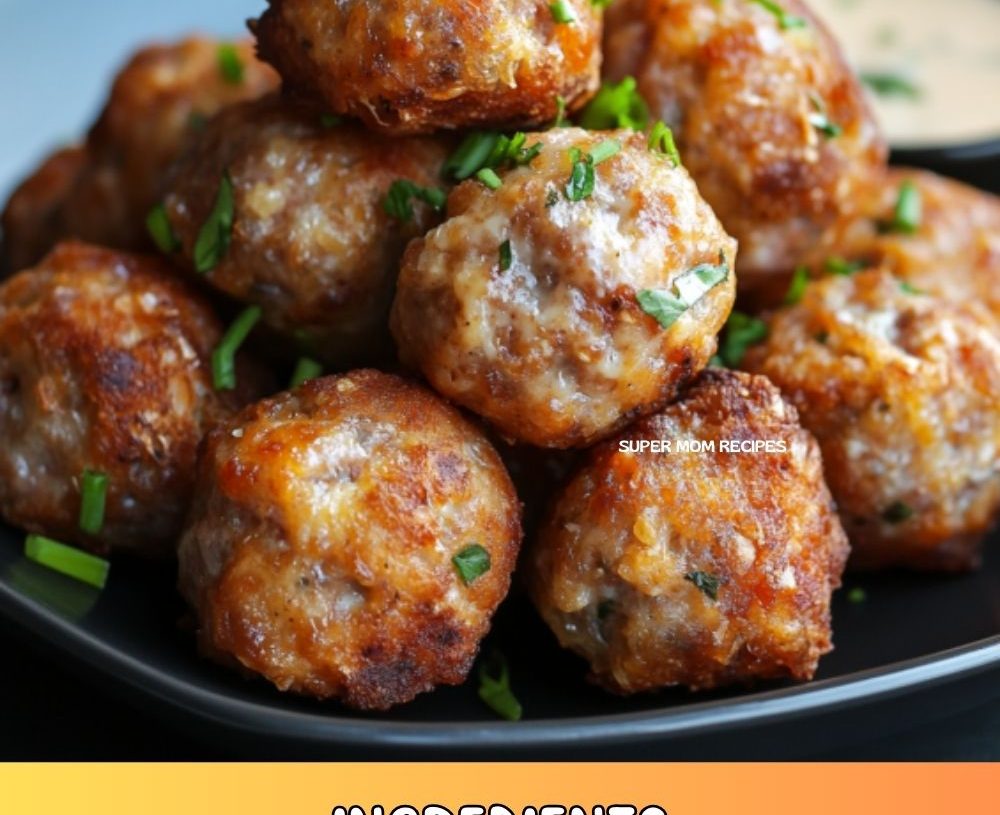 Sausage Balls Without Bisquic