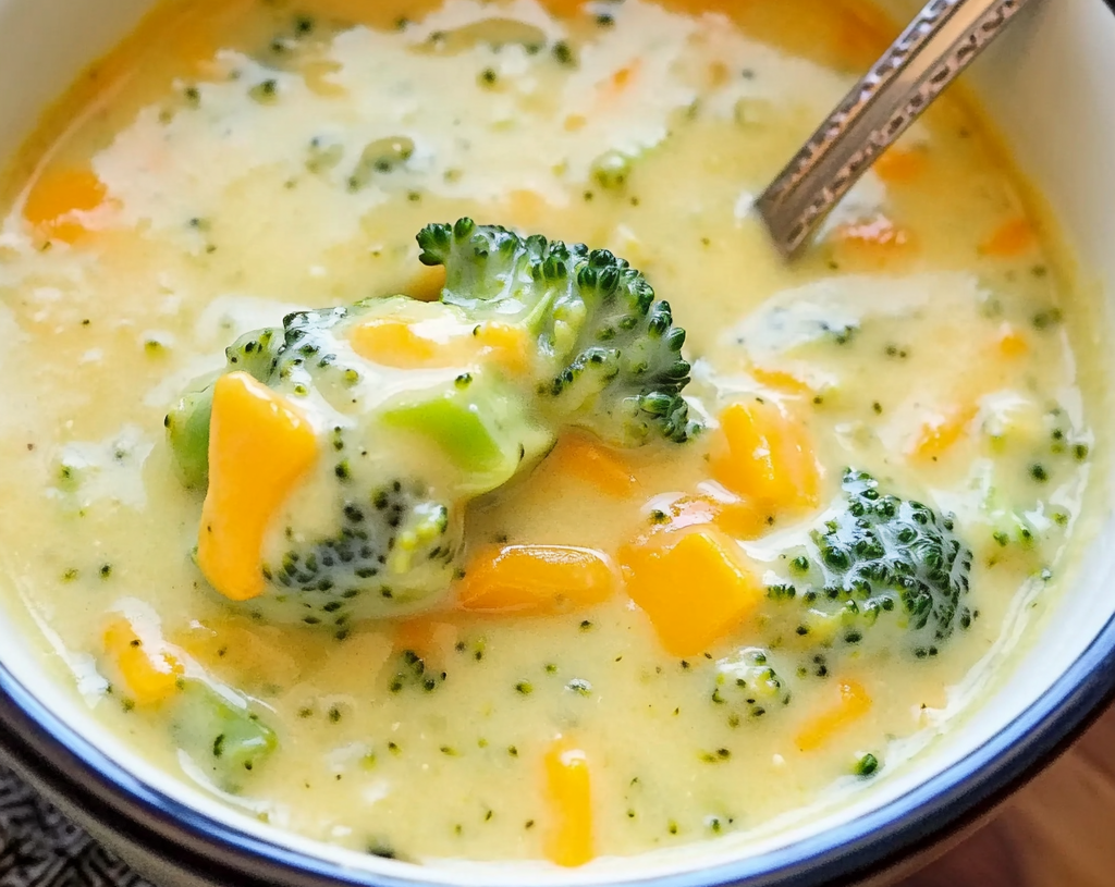 Easy Broccoli Cheddar Soup