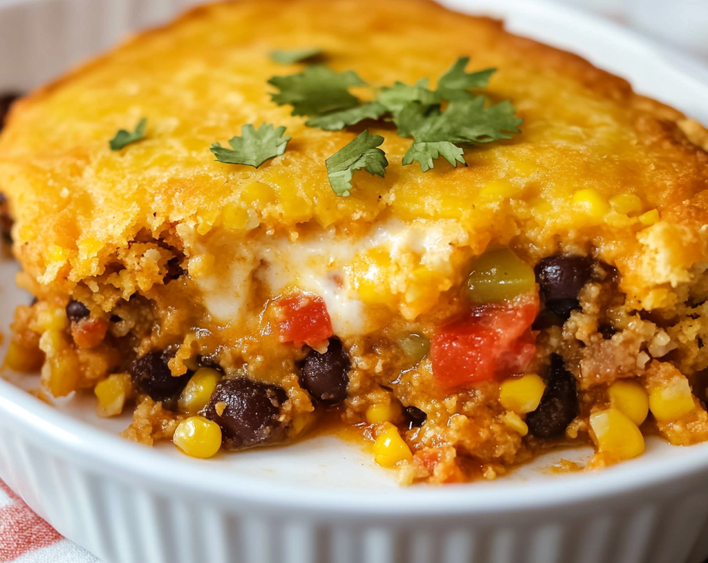 Mexican Cornbread Casserole