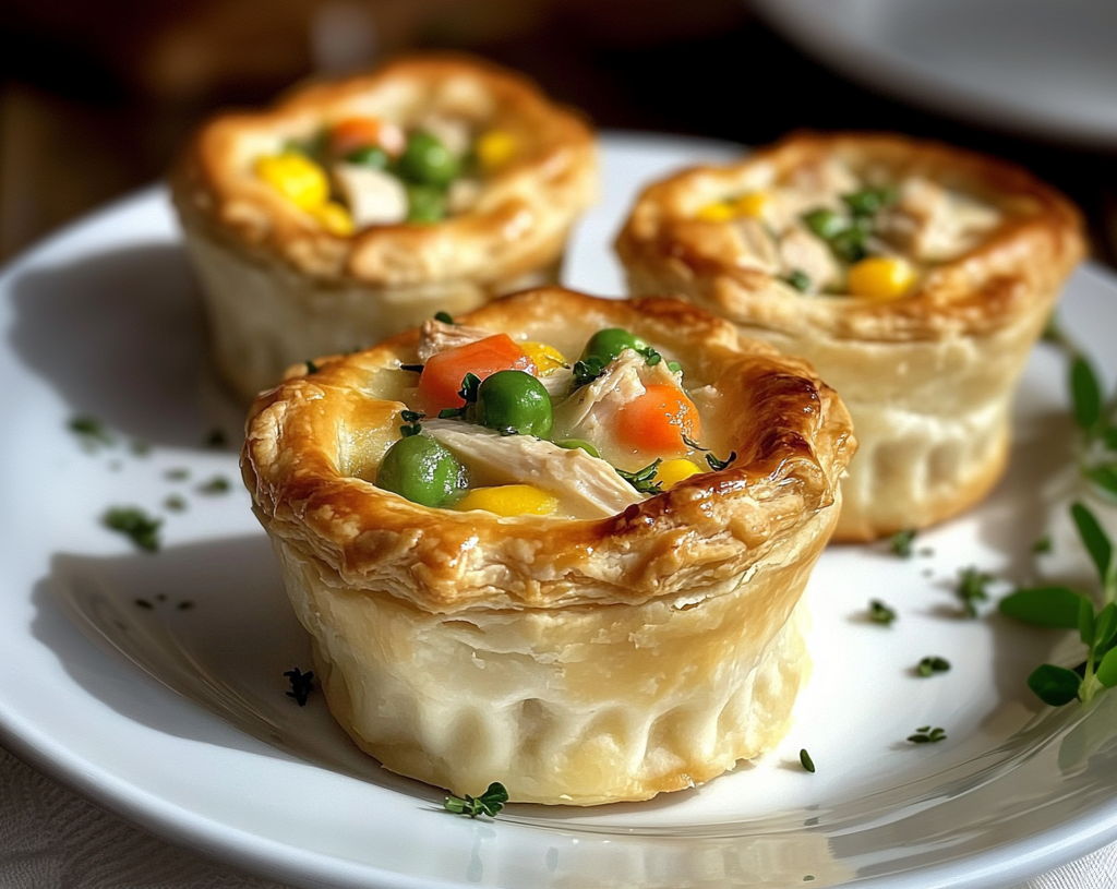 Mini Chicken Pot Pie