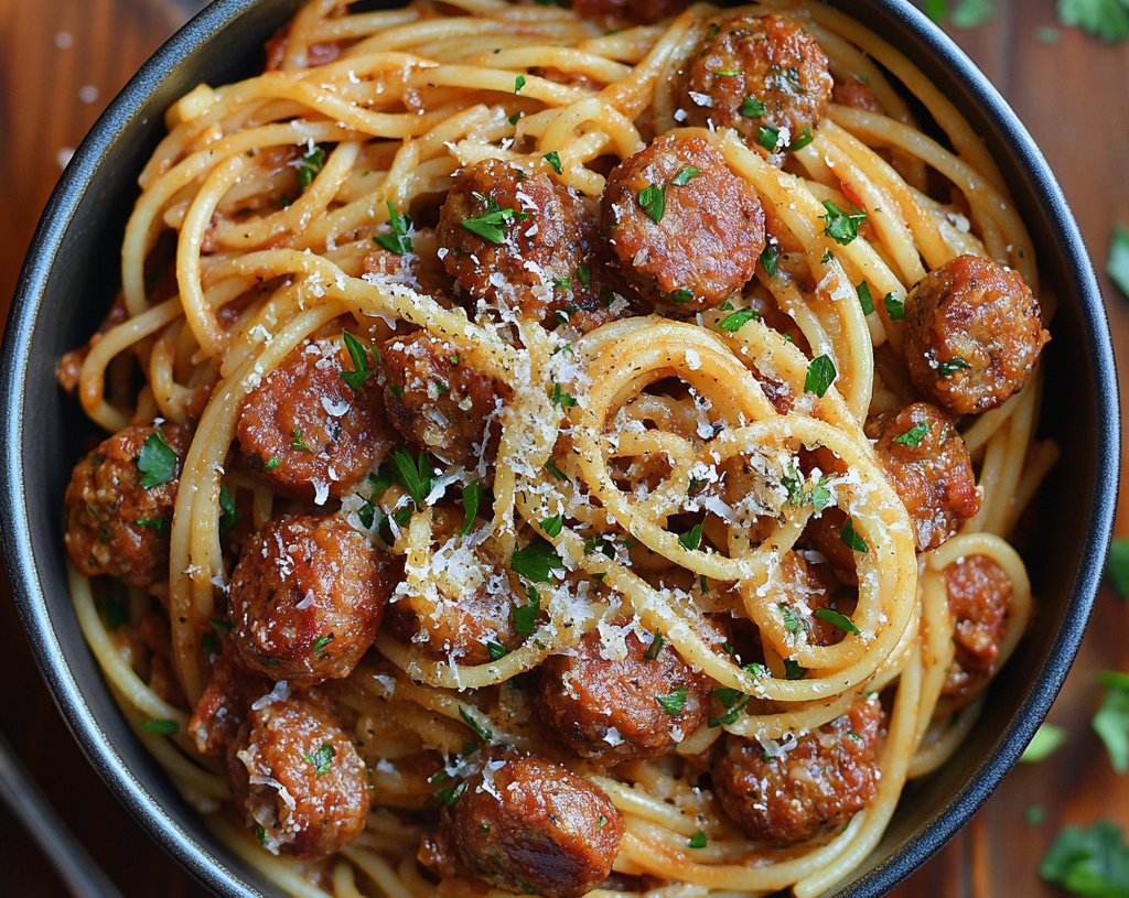 Spaghetti with Sausage