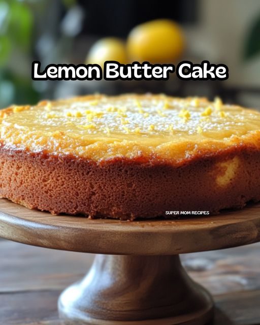 Lemon Butter Cake