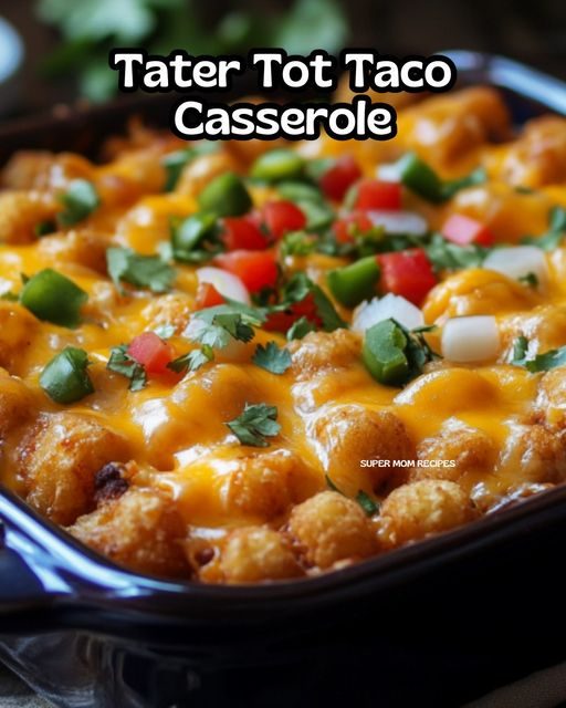 Tater Tot Taco Casserole