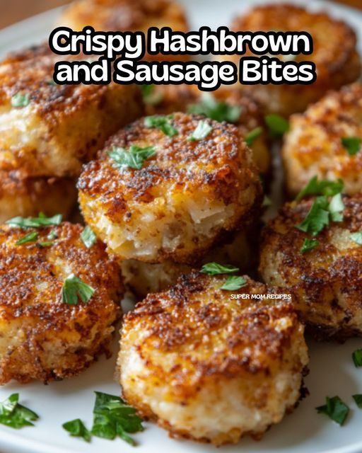 Crispy Hashbrown and Sausage Bites