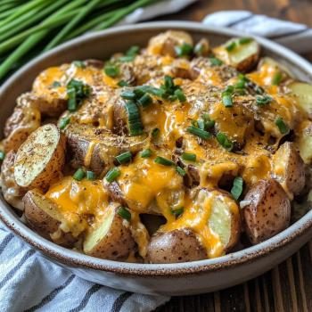 Cheesy Mississippi Mud Potatoes