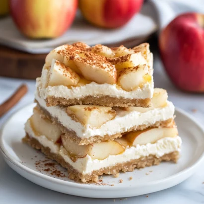 Apple Cream Cheese Bars