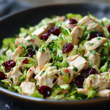 Asian Chicken Cranberry Salad