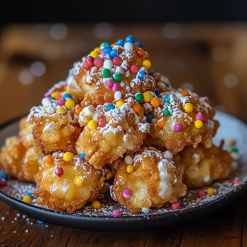 Homemade Funnel Cake Bites