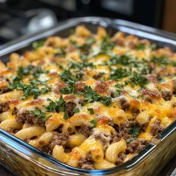 Cheeseburger Casserole