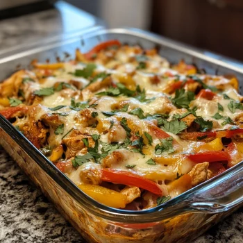 Chicken Fajita Casserole