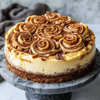 Cinnamon Roll Cheesecake