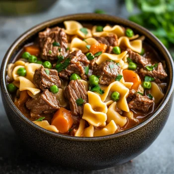 Crock Pot Beef and Noodles