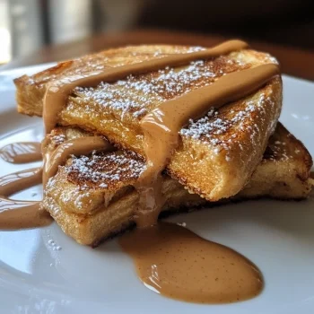 Peanut Butter and Brown Sugar French Toast