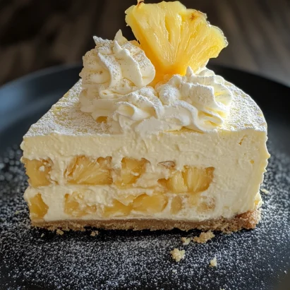 Pineapple Heaven Cheesecake