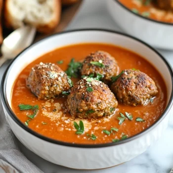 Porcupine Meatballs with Tomato Soup