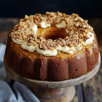 Pumpkin Coffee Cake with Cream Cheese