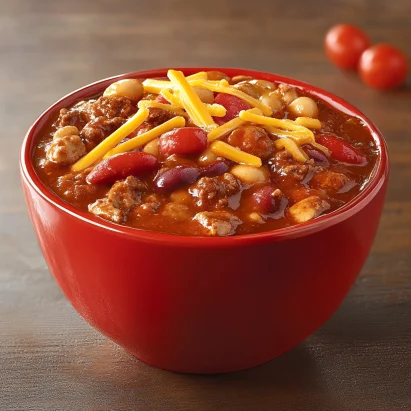 Homemade Wendy’s Chili