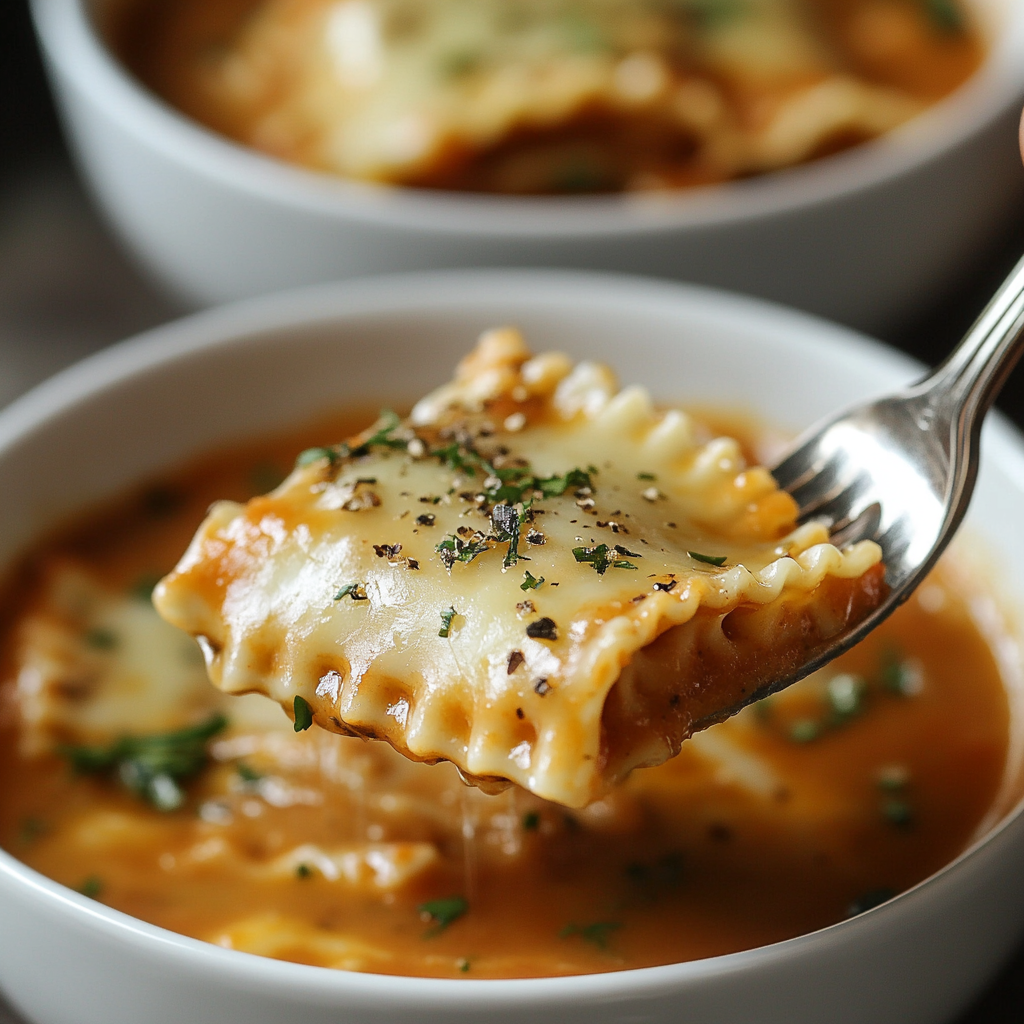 Alfredo Lasagna Soup is an easy and quick healthy All Recipes keto dinner ideas recipes that you can cook if you like . In Tasty Recipes blog we got the best easy dinner,