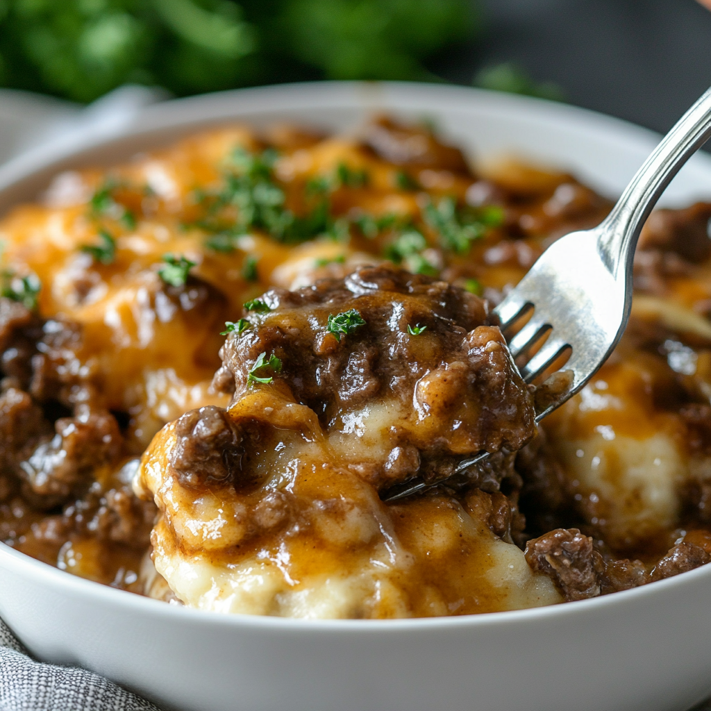 Amish Hamburger Steak Bake ss Amish Hamburger Steak Bake is an easy and quick healthy All Recipes keto dinner ideas recipes that you can cook if you like . In Tasty Recipes blog we got the best easy dinner,