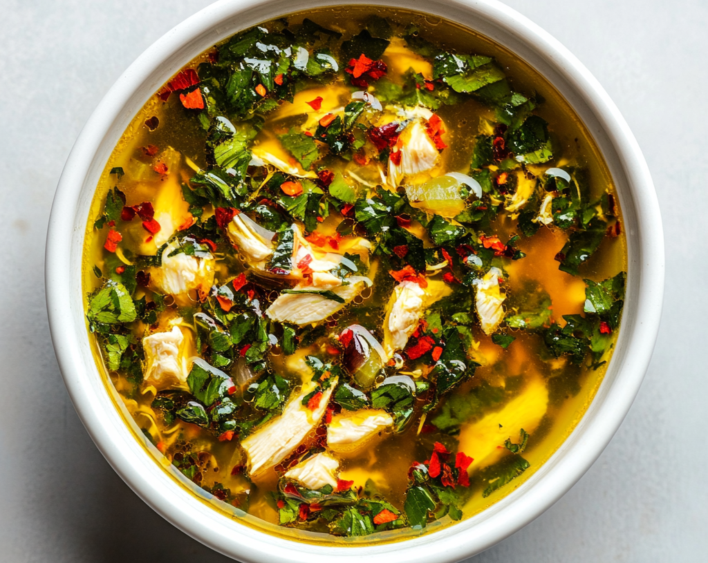 Anti-Inflammatory Chicken Soup