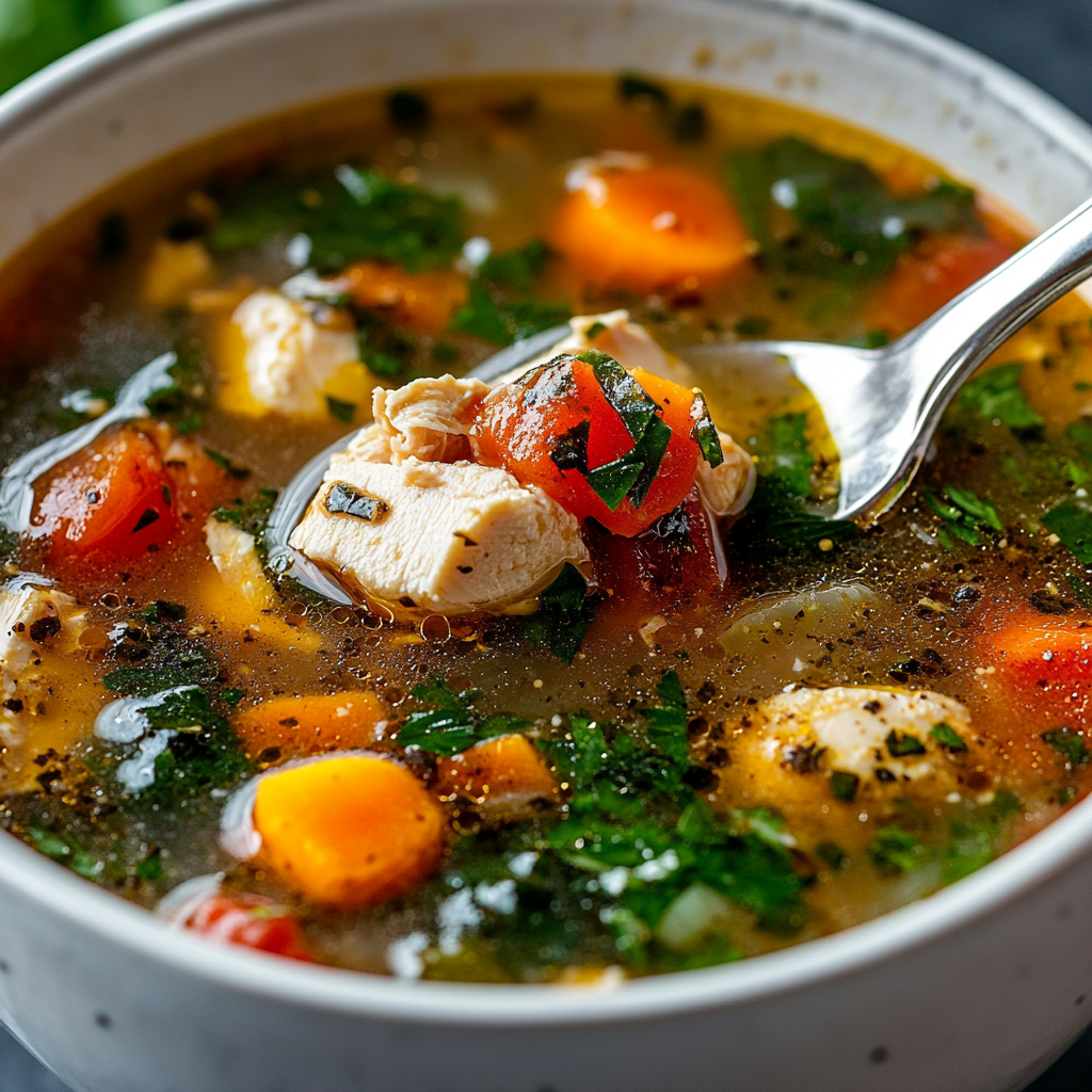 Anti-Inflammatory Chicken Soup is an easy and quick healthy All Recipes keto dinner ideas recipes that you can cook if you like . In Tasty Recipes blog we got the best easy dinner,