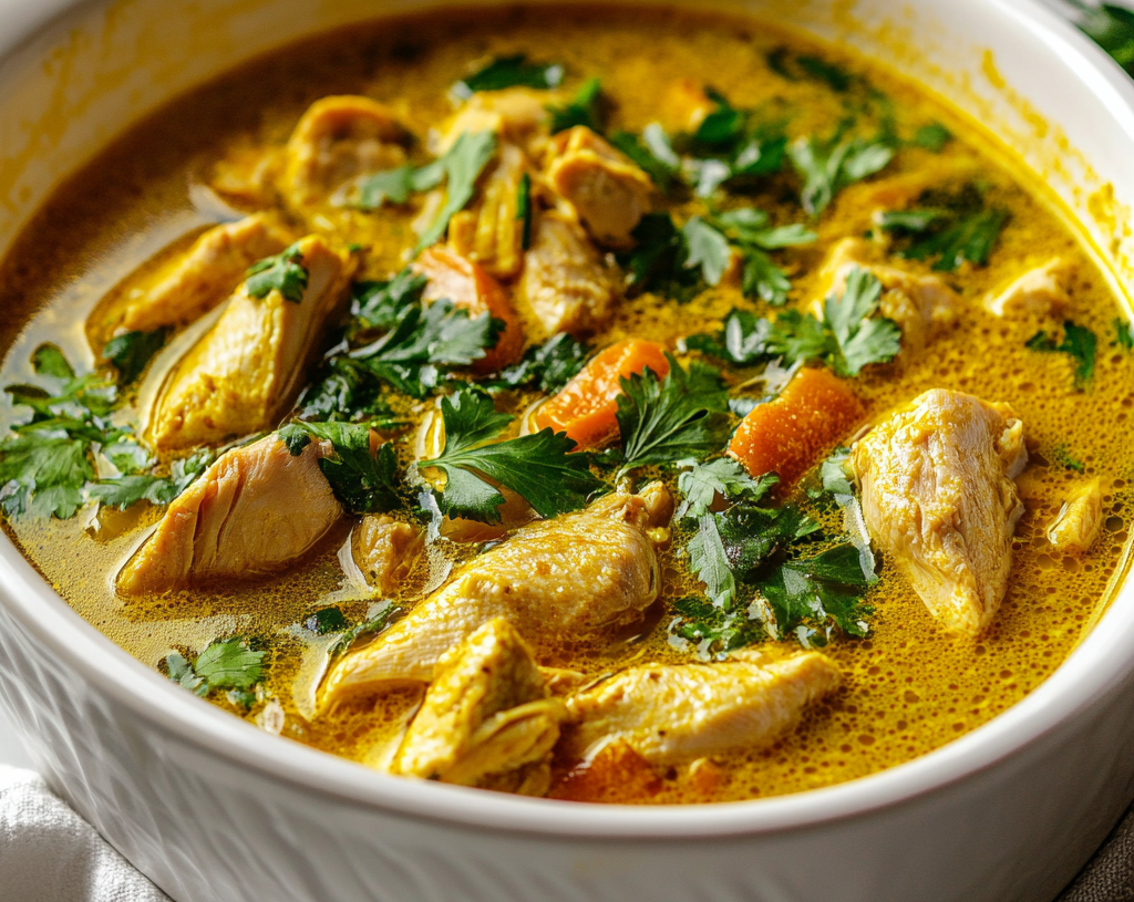 Anti-Inflammatory Turmeric Chicken Soup