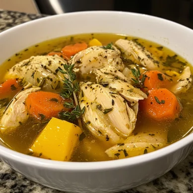 Anti-Inflammatory Chicken Soup