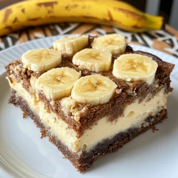 Banana Pudding Brownies