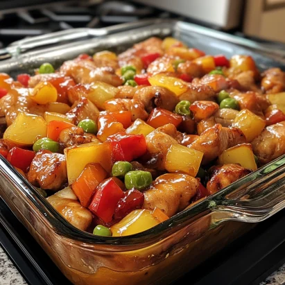 Baked Sweet and Sour Chicken