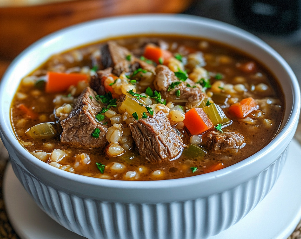 Beef Barley Soup