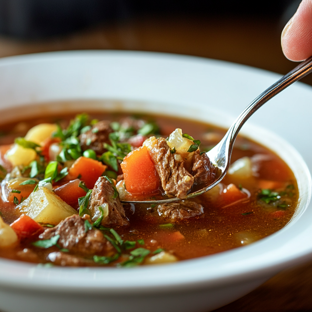 Beef Vegetable Soup is an easy and quick healthy All Recipes keto dinner ideas recipes that you can cook if you like . In Tasty Recipes blog we got the best easy dinner,