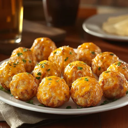 Bisquick Sausage Cheese Balls