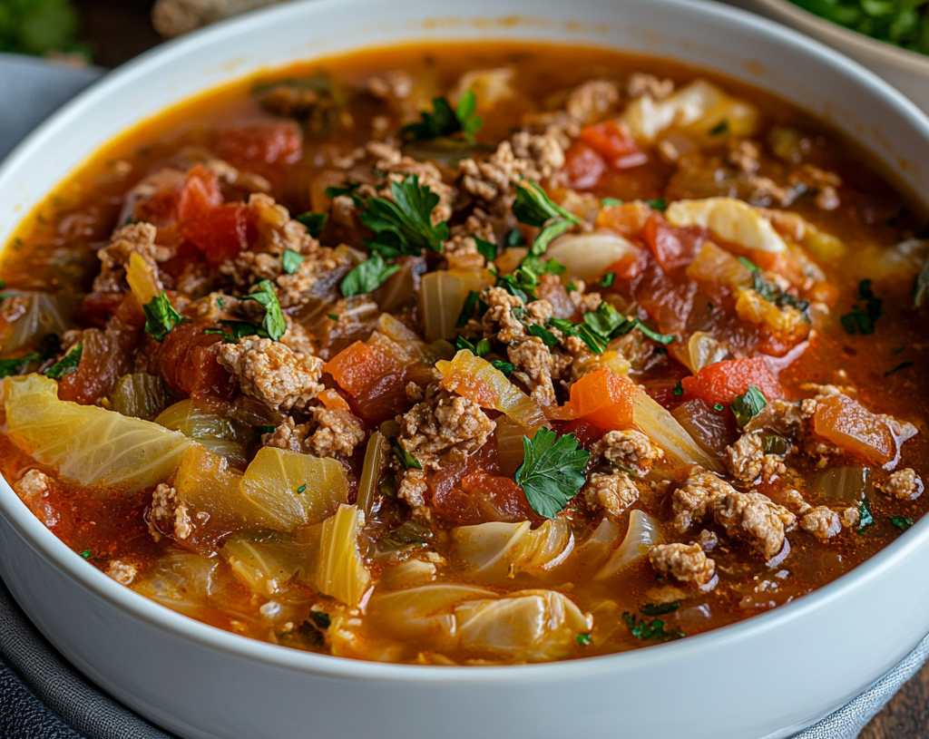 Cabbage Roll Soup
