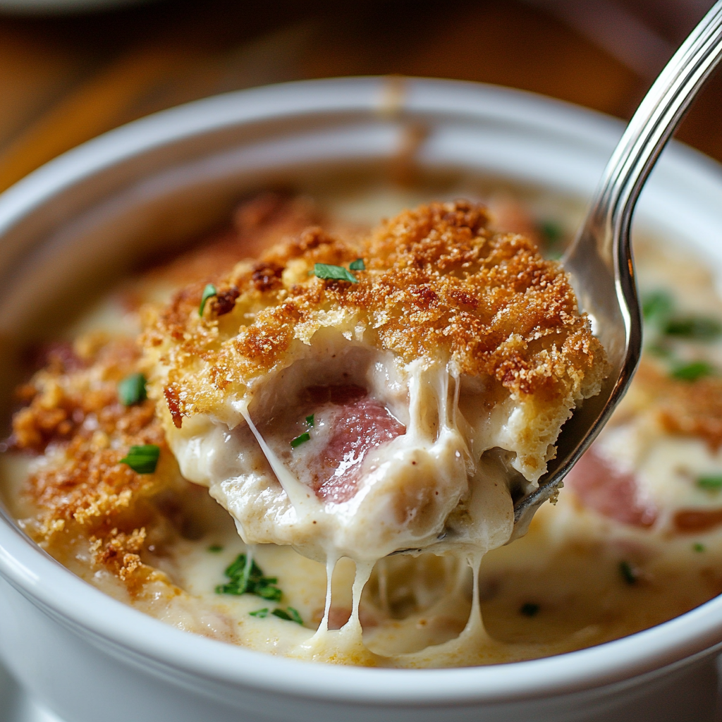 Chicken Cordon Bleu Soup is an easy and quick healthy All Recipes keto dinner ideas recipes that you can cook if you like . In Tasty Recipes blog we got the best easy dinner,